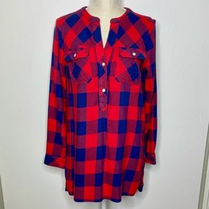 GAP Buffalo Plaid Tunic
